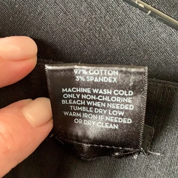 Ann Taylor Black Ankle Pants Curvy - Picture 7 of 7